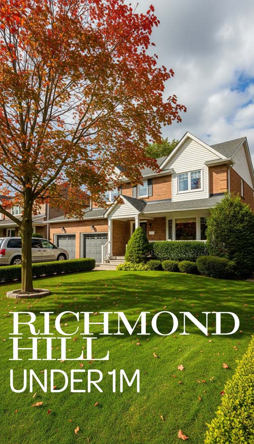Richmond-Hill (GTA) < 1Million